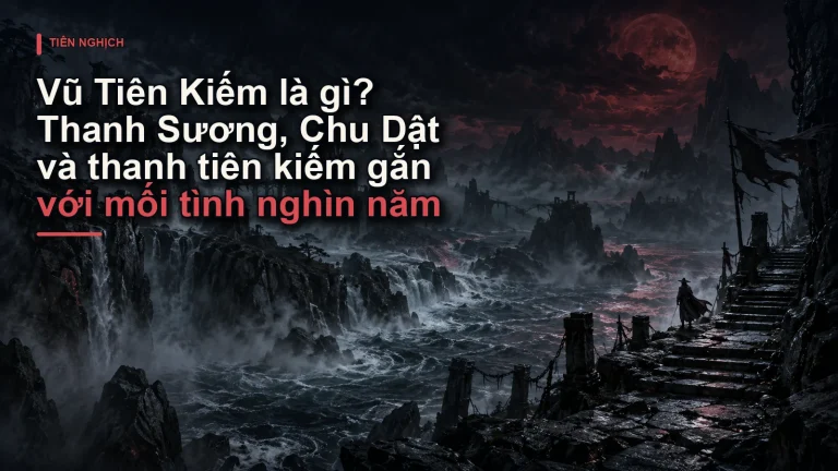 Vũ Tiên Kiếm là gì? Thanh Sương, Chu Dật và thanh tiên kiếm gắn với mối tình nghìn năm