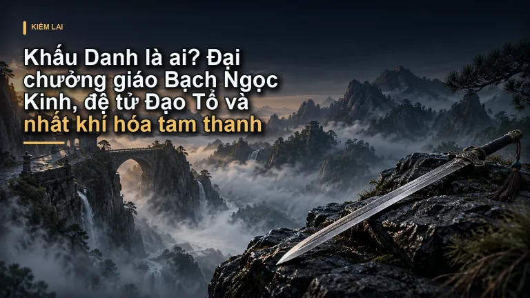 Khấu Danh là ai? Đại chưởng giáo Bạch Ngọc Kinh, đệ tử Đạo Tổ và nhất khí hóa tam thanh