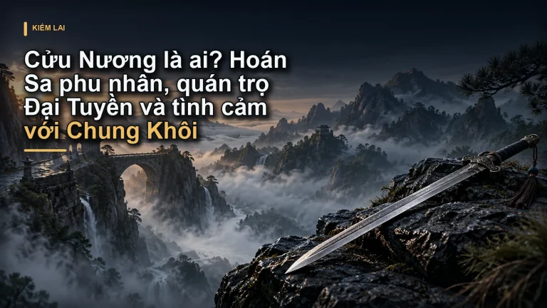 Cửu Nương là ai? Hoán Sa phu nhân, quán trọ Đại Tuyền và tình cảm với Chung Khôi