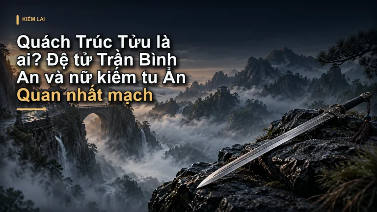 Quách Trúc Tửu là ai? Đệ tử Trần Bình An và nữ kiếm tu Ẩn Quan nhất mạch