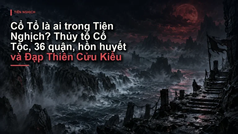 Cổ Tổ là ai trong Tiên Nghịch? Thủy tổ Cổ Tộc, 36 quận, hồn huyết và Đạp Thiên Cửu Kiều