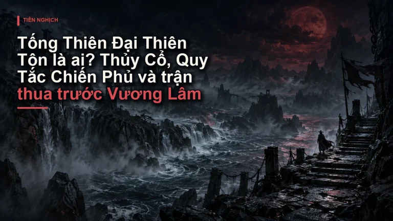 Tống Thiên Đại Thiên Tôn là ai? Thủy Cổ, Quy Tắc Chiến Phủ và trận thua trước Vương Lâm