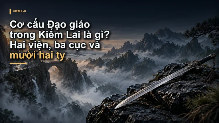 Cơ cấu Đạo giáo trong Kiếm Lai là gì? Hai viện, ba cục và mười hai ty