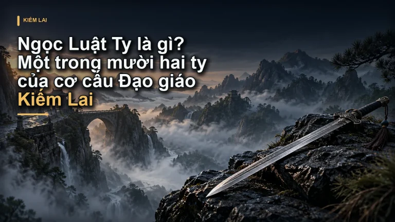 Ngọc Luật Ty là gì? Một trong mười hai ty của cơ cấu Đạo giáo Kiếm Lai