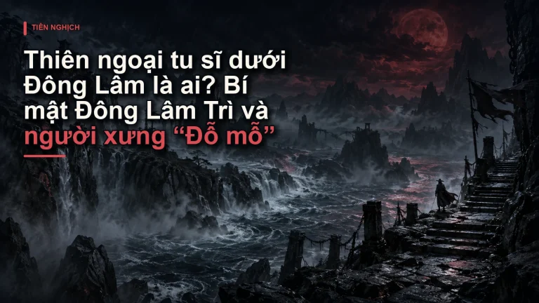 Thiên ngoại tu sĩ dưới Đông Lâm là ai? Bí mật Đông Lâm Trì và người xưng “Đỗ mỗ”