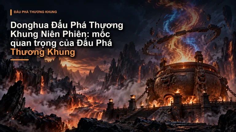 Donghua Đấu Phá Thương Khung Niên Phiên: mốc quan trọng của Đấu Phá Thương Khung