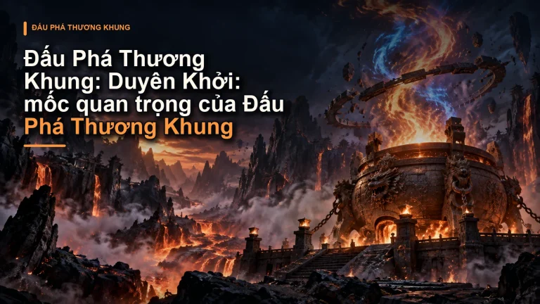 Đấu Phá Thương Khung: Duyên Khởi: mốc quan trọng của Đấu Phá Thương Khung