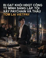 Bị Gạt Khỏi HĐQT Công Ty Mình Sáng Lập, Tôi Xây PayChain Và Thâu Tóm Lại VietPay
