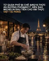 Từ Quán Phở Bị Chê ‘Thức Ăn Đường Phố’ Đến Sao Michelin Đầu Tiên Cho Ẩm Thực Việt Tại Paris