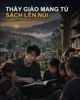 Thầy Giáo Mang Tủ Sách Lên Núi