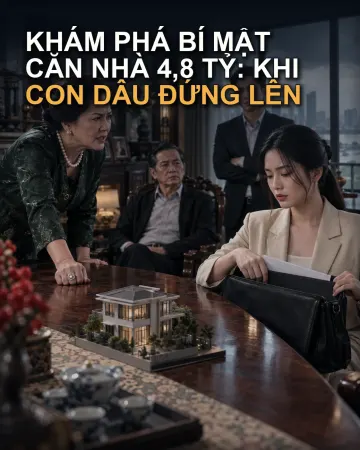 Khám Phá Bí Mật Căn Nhà 4,8 Tỷ: Khi Con Dâu Đứng Lên