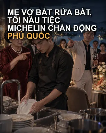 Mẹ Vợ Bắt Rửa Bát, Tôi Nấu Tiệc Michelin Chấn Động Phú Quốc