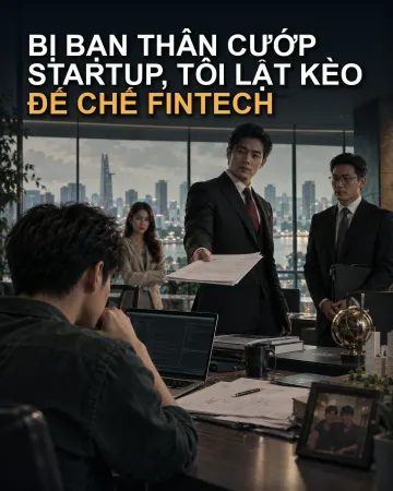 Bị Bạn Thân Cướp Startup, Tôi Lật Kèo Đế Chế FinTech