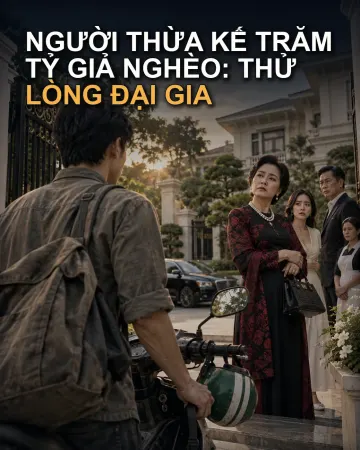 Người Thừa Kế Trăm Tỷ Giả Nghèo: Thử Lòng Đại Gia