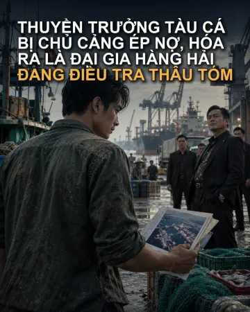 Thuyền Trưởng Tàu Cá Bị Chủ Cảng Ép Nợ, Hóa Ra Là Đại Gia Hàng Hải Đang Điều Tra Thâu Tóm