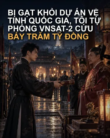 Bị Gạt Khỏi Dự Án Vệ Tinh Quốc Gia, Tôi Tự Phóng VNSat-2 Cứu Bảy Trăm Tỷ Đồng