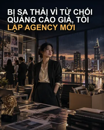 Bị Sa Thải Vì Từ Chối Quảng Cáo Giả, Tôi Lập Agency Mới