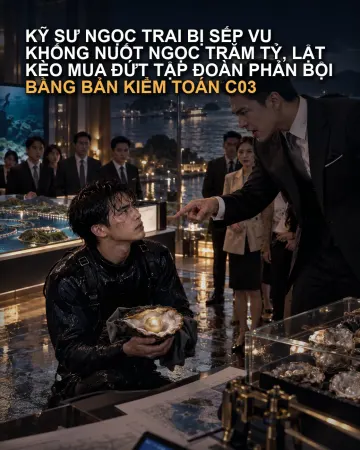 Kỹ Sư Ngọc Trai Bị Sếp Vu Khống Nuốt Ngọc Trăm Tỷ, Lật Kèo Mua Đứt Tập Đoàn Phản Bội Bằng Bản Kiểm Toán C03