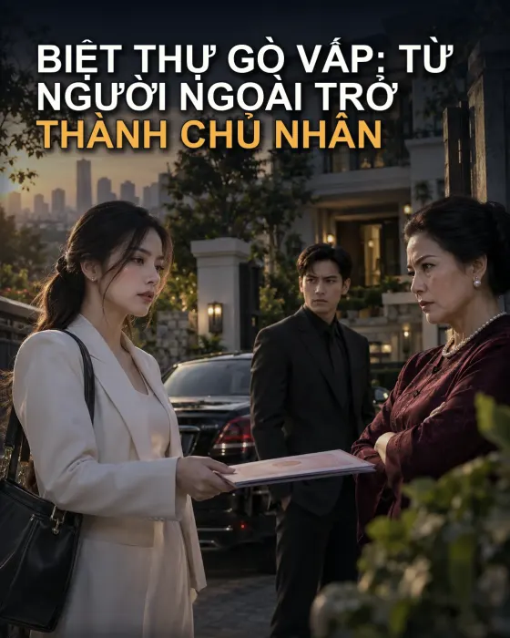 Biệt Thự Gò Vấp: Từ Người Ngoài Trở Thành Chủ Nhân