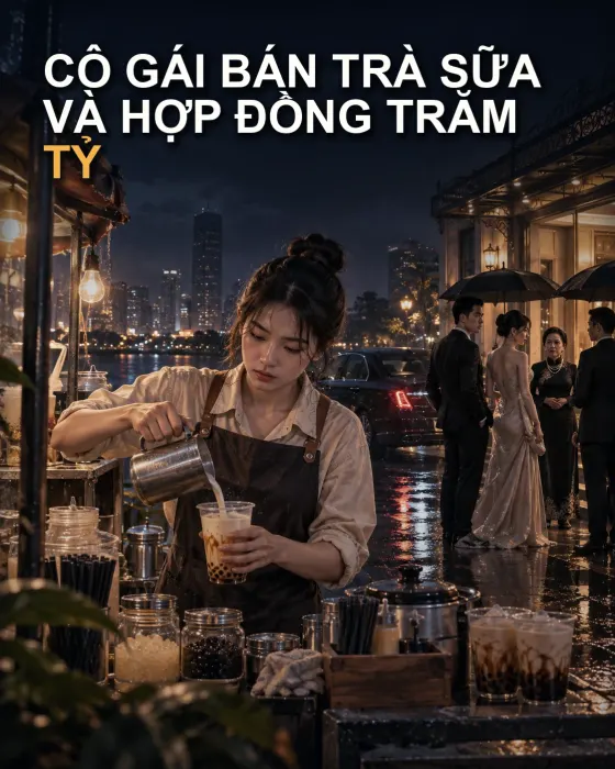 Cô Gái Bán Trà Sữa Và Hợp Đồng Trăm Tỷ