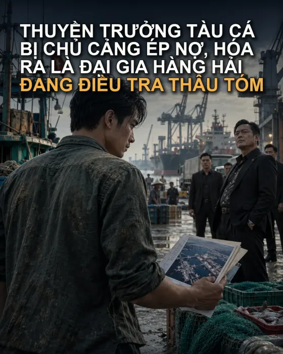 Thuyền Trưởng Tàu Cá Bị Chủ Cảng Ép Nợ, Hóa Ra Là Đại Gia Hàng Hải Đang Điều Tra Thâu Tóm