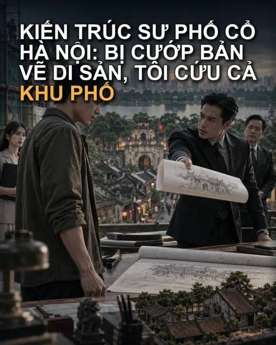 Kiến Trúc Sư Phố Cổ Hà Nội: Bị Cướp Bản Vẽ Di Sản, Tôi Cứu Cả Khu Phố