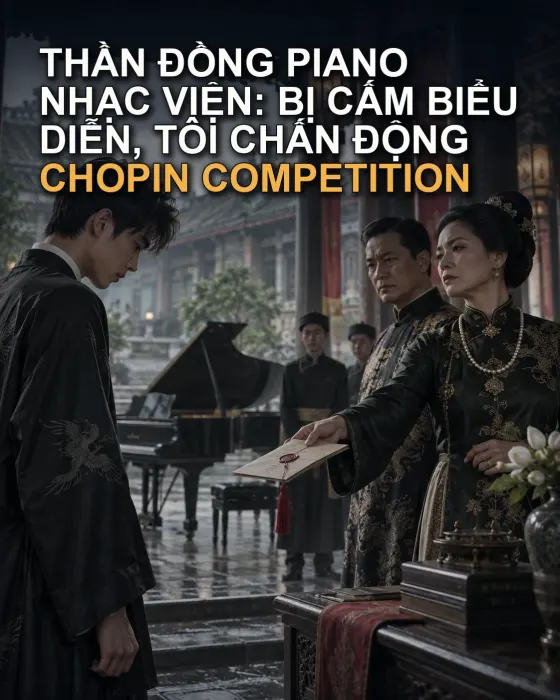 Thần Đồng Piano Nhạc Viện: Bị Cấm Biểu Diễn, Tôi Chấn Động Chopin Competition