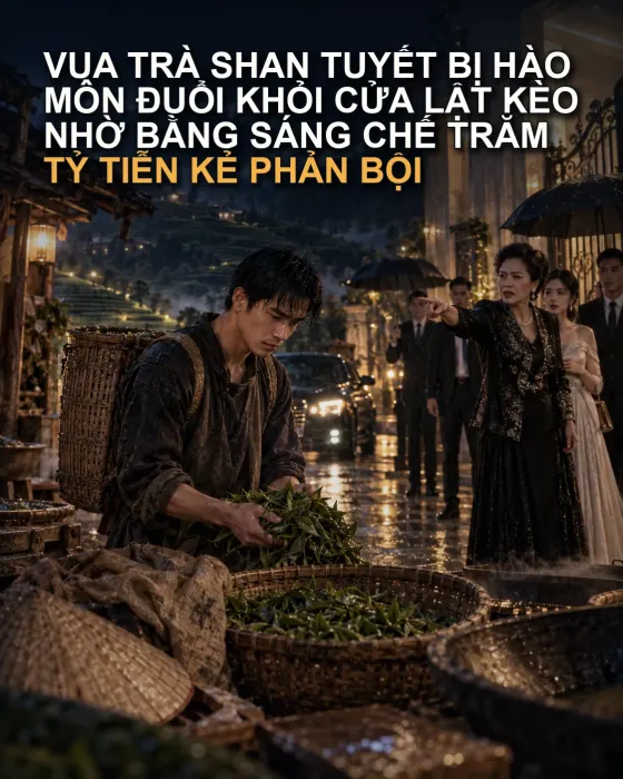 Vua Trà Shan Tuyết Bị Hào Môn Đuổi Khỏi Cửa Lật Kèo Nhờ Bằng Sáng Chế Trăm Tỷ Tiễn Kẻ Phản Bội