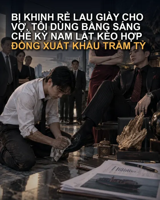 Bị Khinh Rẻ Lau Giày Cho Vợ, Tôi Dùng Bằng Sáng Chế Kỳ Nam Lật Kèo Hợp Đồng Xuất Khẩu Trăm Tỷ