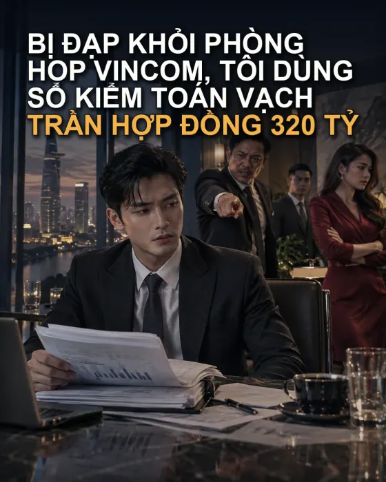 Bị Đạp Khỏi Phòng Họp Vincom, Tôi Dùng Sổ Kiểm Toán Vạch Trần Hợp Đồng 320 Tỷ