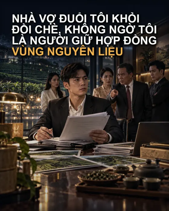 Nhà Vợ Đuổi Tôi Khỏi Đồi Chè, Không Ngờ Tôi Là Người Giữ Hợp Đồng Vùng Nguyên Liệu