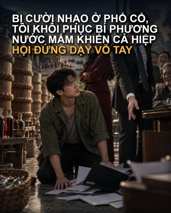 Bị Cười Nhạo Ở Phố Cổ, Tôi Khôi Phục Bí Phương Nước Mắm Khiến Cả Hiệp Hội Đứng Dậy Vỗ Tay