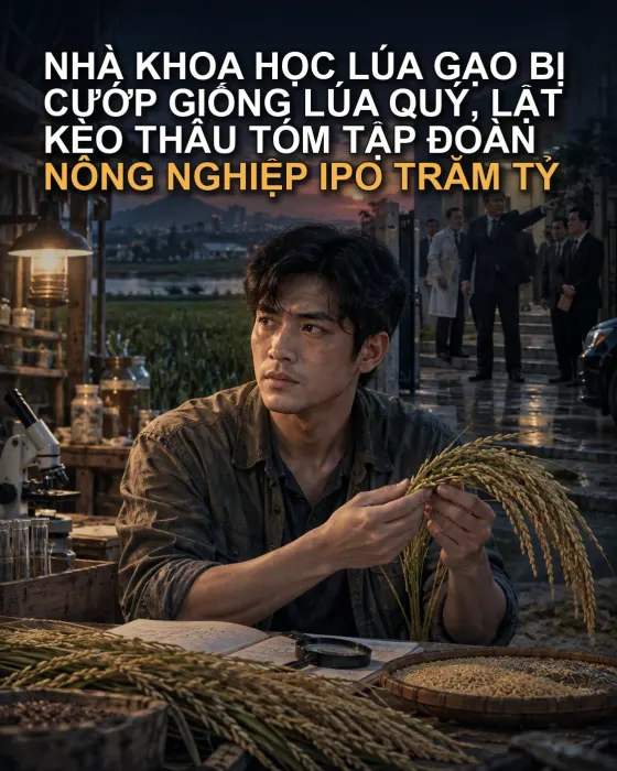 Nhà Khoa Học Lúa Gạo Bị Cướp Giống Lúa Quý, Lật Kèo Thâu Tóm Tập Đoàn Nông Nghiệp IPO Trăm Tỷ
