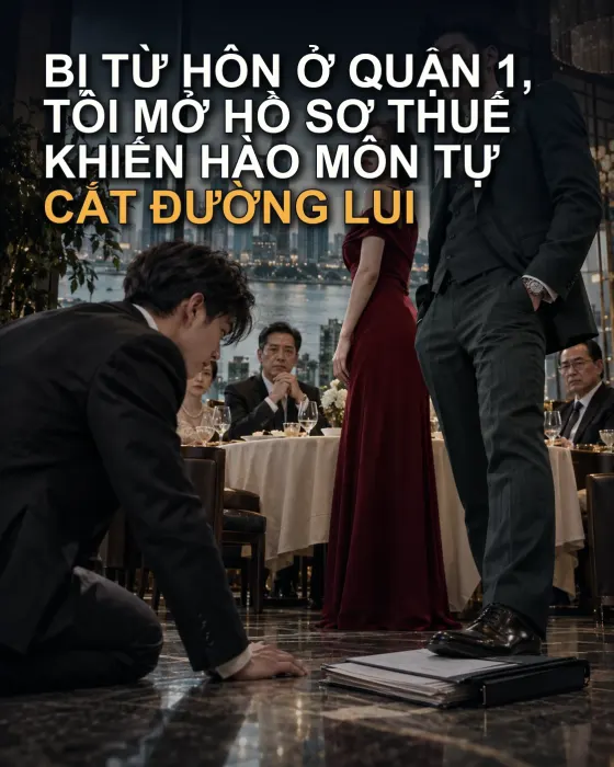 Bị Từ Hôn Ở Quận 1, Tôi Mở Hồ Sơ Thuế Khiến Hào Môn Tự Cắt Đường Lui
