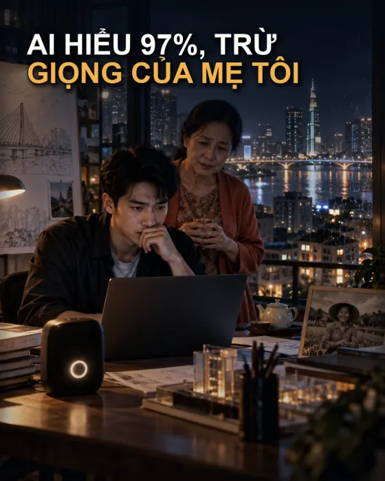 AI Hiểu 97%, Trừ Giọng Của Mẹ Tôi