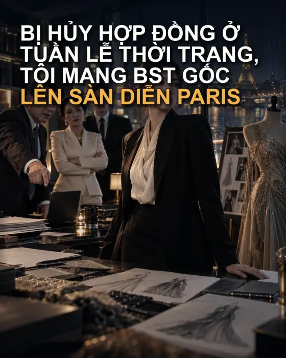 BỊ HỦY HỢP ĐỒNG Ở TUẦN LỄ THỜI TRANG, TÔI MANG BST GỐC LÊN SÀN DIỄN PARIS