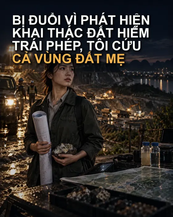 Bị Đuổi Vì Phát Hiện Khai Thác Đất Hiếm Trái Phép, Tôi Cứu Cả Vùng Đất Mẹ