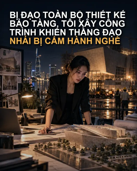 Bị Đạo Toàn Bộ Thiết Kế Bảo Tàng, Tôi Xây Công Trình Khiến Thằng Đạo Nhái Bị Cấm Hành Nghề