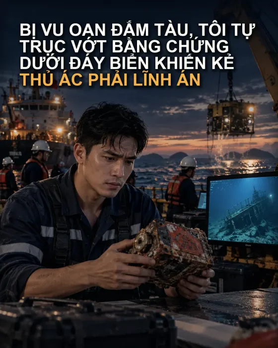 Bị Vu Oan Đắm Tàu, Tôi Tự Trục Vớt Bằng Chứng Dưới Đáy Biển Khiến Kẻ Thủ Ác Phải Lĩnh Án