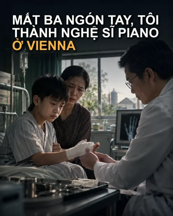 Mất Ba Ngón Tay, Tôi Thành Nghệ Sĩ Piano Ở Vienna
