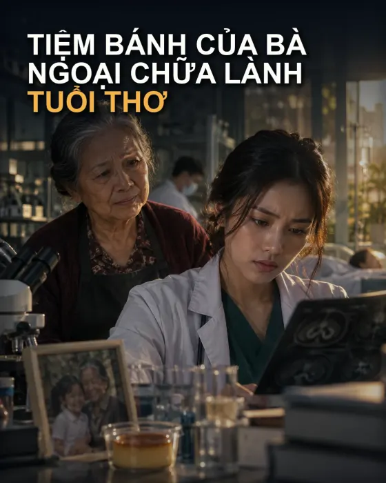 Tiệm Bánh Của Bà Ngoại Chữa Lành Tuổi Thơ