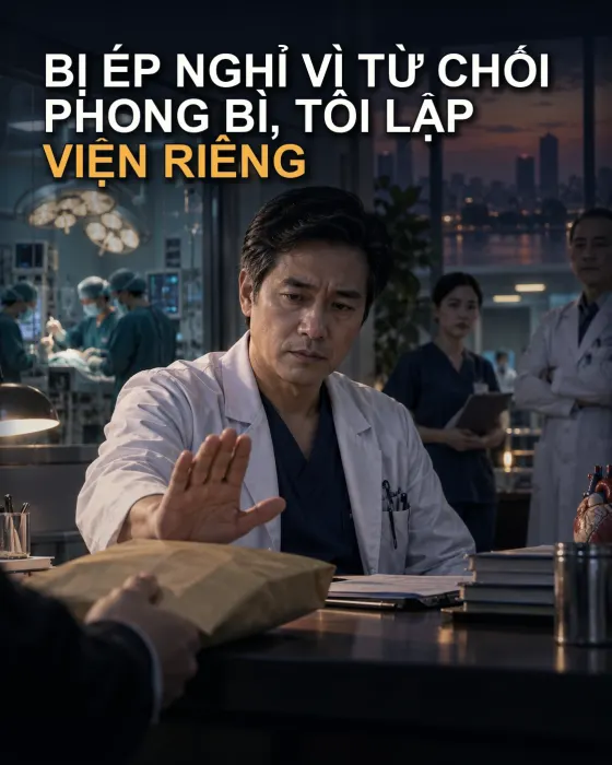 Bị Ép Nghỉ Vì Từ Chối Phong Bì, Tôi Lập Viện Riêng