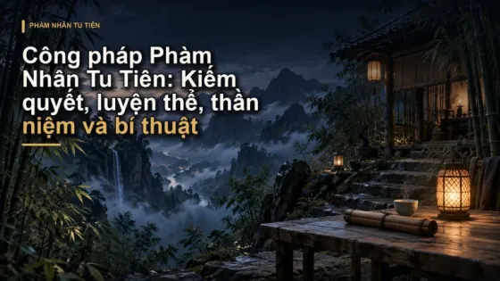Công pháp Phàm Nhân Tu Tiên: Kiếm quyết, luyện thể, thần niệm và bí thuật