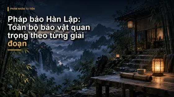 Pháp bảo Hàn Lập: Toàn bộ bảo vật quan trọng theo từng giai đoạn