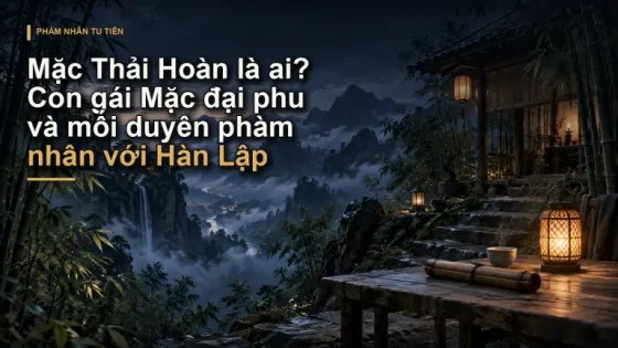 Mặc Thải Hoàn là ai? Con gái Mặc đại phu và mối duyên phàm nhân với Hàn Lập