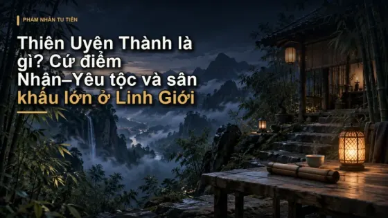 Thiên Uyên Thành là gì? Cứ điểm Nhân–Yêu tộc và sân khấu lớn ở Linh Giới