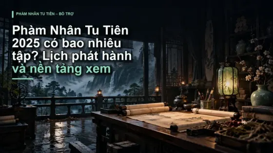 Phàm Nhân Tu Tiên 2025 có bao nhiêu tập? Lịch phát hành và nền tảng xem