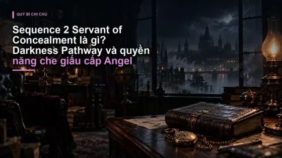 Sequence 2 Servant of Concealment là gì? Darkness Pathway và quyền năng che giấu cấp Angel