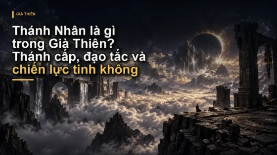 Thánh Nhân là gì trong Già Thiên? Thánh cấp, đạo tắc và chiến lực tinh không